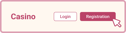 Locate the registration button & click on it Locate the registration button & click on it